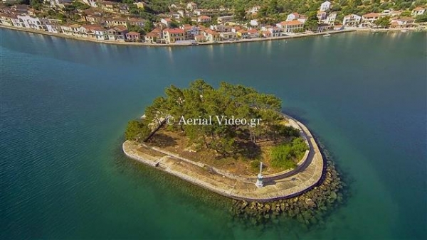 Aerial photography at Ithaka Greece